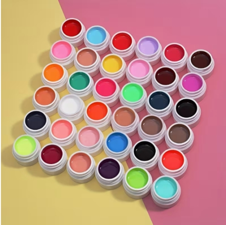 36 tlg. UV Farbgele Set (zufällige Farbauswahl)